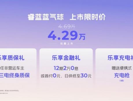 睿藍藍氣球9月13日正式發(fā)布，開啟城市樂享出行新方式